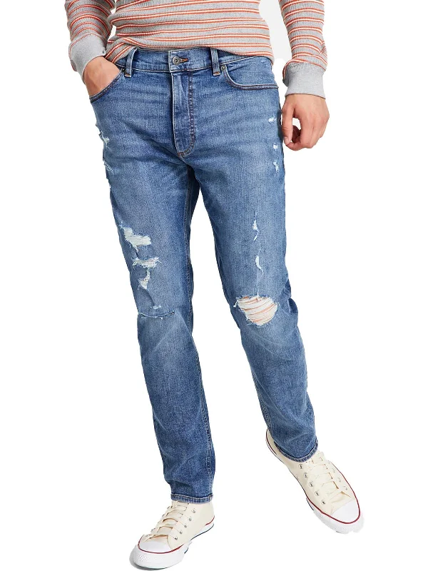 Upgrade your wardrobe with stylish clothing at discounted prices.  Clarence Mens Denim Medium Wash Skinny Jeans