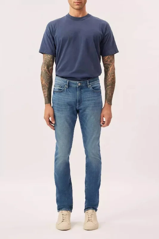 Shop new arrivals in clothing and save up to 60% off select items. Cooper Tapered Jeans In Ocean Blue Shop new arrivals in clothing and save up to 60% off select items. Cooper Tapered Jeans In Ocean Blue