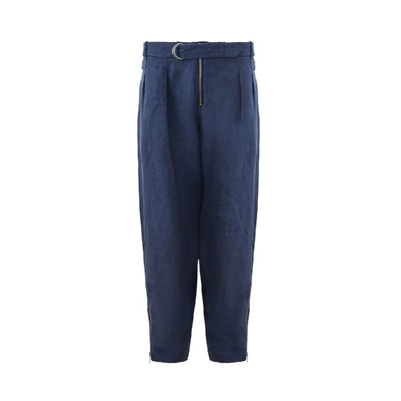 Don’t wait – Shop now for limited-time discounts on trendy clothing. Emporio Armani Elegant Linen Trousers for Men's Men Don’t wait – Shop now for limited-time discounts on trendy clothing. Emporio Armani Elegant Linen Trousers for Men's Men