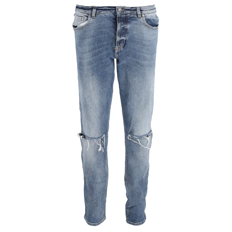 Save more with our buy-more, save-more deals on men’s fashion. Givenchy Distressed Washed Slim-Fit Jeans in Light Blue Cotton Save more with our buy-more, save-more deals on men’s fashion. Givenchy Distressed Washed Slim-Fit Jeans in Light Blue Cotton