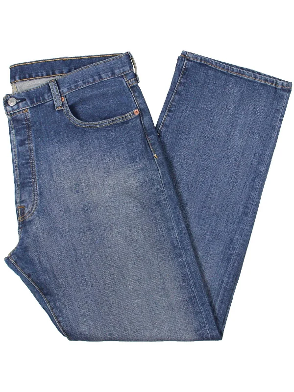 Huge savings on popular clothing styles –  Mens Stretch Denim Straight Leg Jeans