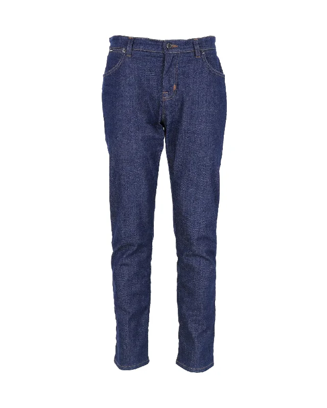 End-of-season clothing sale – Shop now for big savings! Tom Ford Straight-Leg Denim Jeans in Blue Cotton End-of-season clothing sale – Shop now for big savings! Tom Ford Straight-Leg Denim Jeans in Blue Cotton