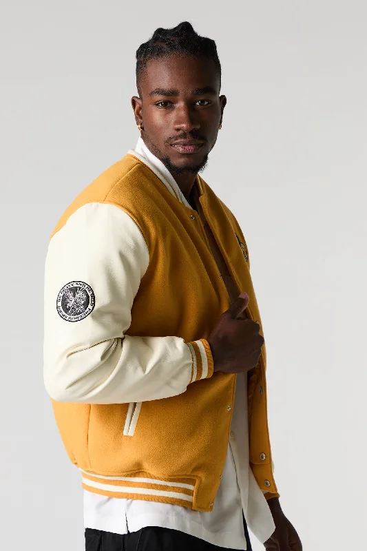 Shop trendy clothing at amazing prices – exclusive deals! Rodeo Embroidered Fleece Varsity Jacket Shop trendy clothing at amazing prices – exclusive deals! Rodeo Embroidered Fleece Varsity Jacket