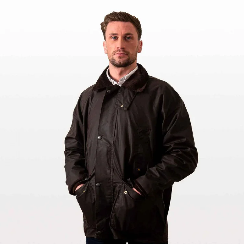 Buy more, save more –  Brown Patrick Waxed Jacket
