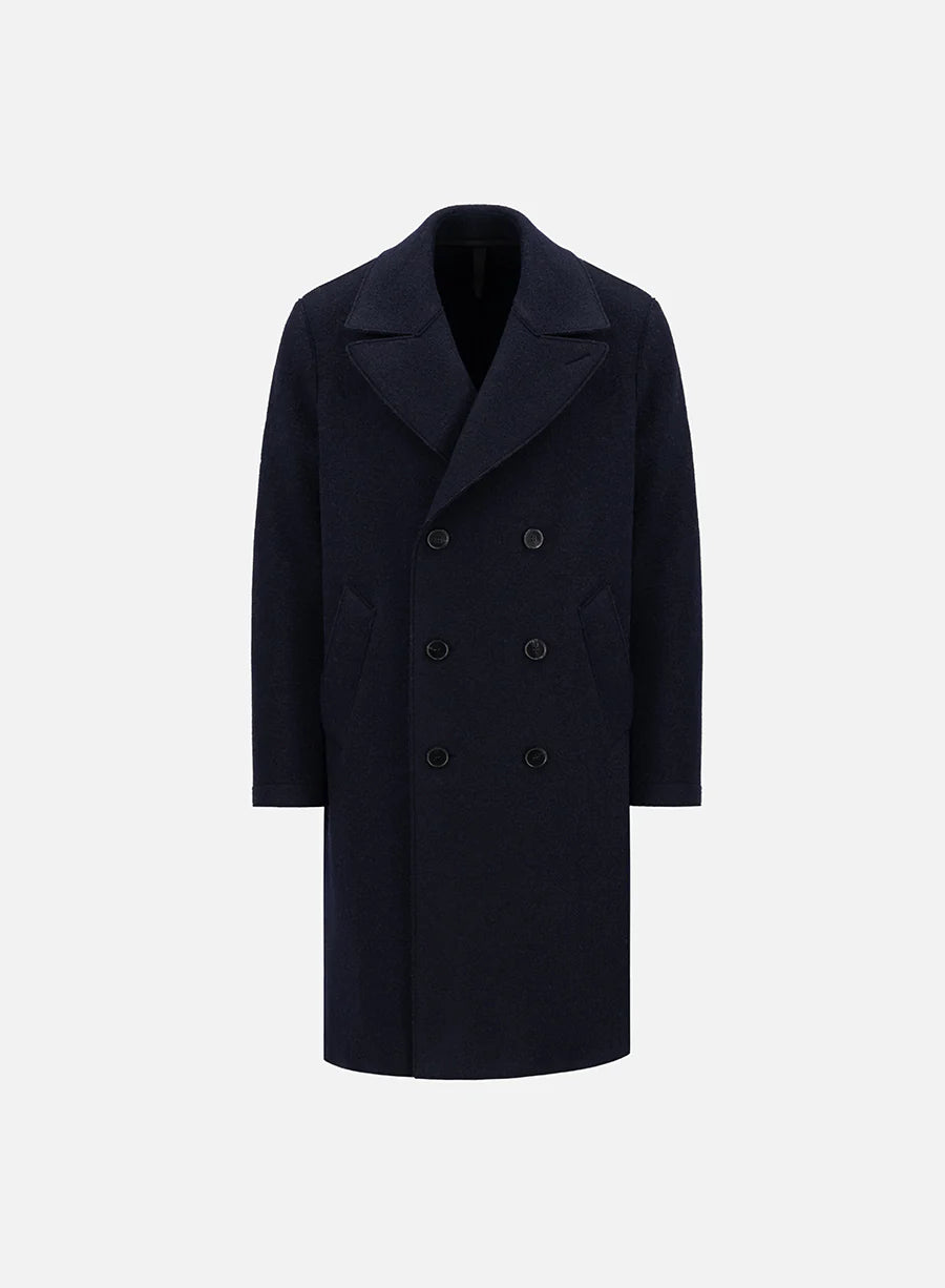 Exclusive offers on men’s wardrobe essentials – save more now! Long peacoat boiled wool- Navy Blue Exclusive offers on men’s wardrobe essentials – save more now! Long peacoat boiled wool- Navy Blue