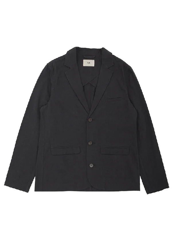 Fresh clothing styles are here – Shop now for exclusive discounts!  Folk Assembly Blazer in Graphite Crinkle