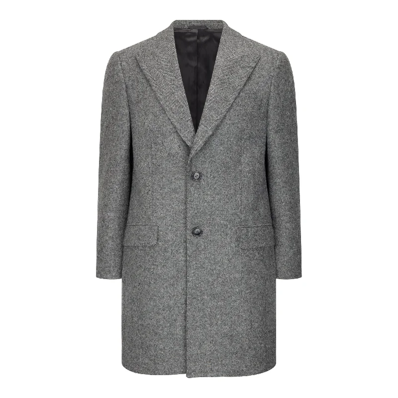 Upgrade your wardrobe with stylish men's apparel – now on sale! Grey Herringbone Andrew Irish Tweed Coat Upgrade your wardrobe with stylish men's apparel – now on sale! Grey Herringbone Andrew Irish Tweed Coat