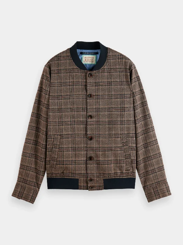 Save up to 70% clothing – Shop now for the best deals. Lightweight yarn-dyed check bomber jacket Save up to 70% clothing – Shop now for the best deals. Lightweight yarn-dyed check bomber jacket