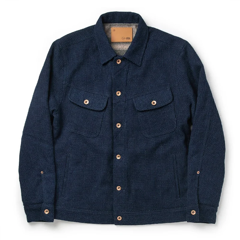 Discover new arrivals in clothing – Affordable styles for every occasion. The Long Haul Jacket in Indigo Sashiko Discover new arrivals in clothing – Affordable styles for every occasion. The Long Haul Jacket in Indigo Sashiko