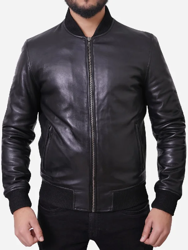 Shop men’s fashion for less – prices slashed on select items. Lucas Casual Black Bomber Leather Jacket Shop men’s fashion for less – prices slashed on select items. Lucas Casual Black Bomber Leather Jacket