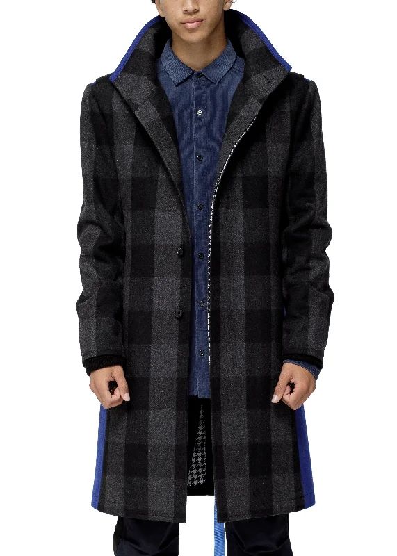 Flash discounts – men’s clothing essentials for less. Men's Oversized Wool Blend Coat In Charcoal Navy Flash discounts – men’s clothing essentials for less. Men's Oversized Wool Blend Coat In Charcoal Navy
