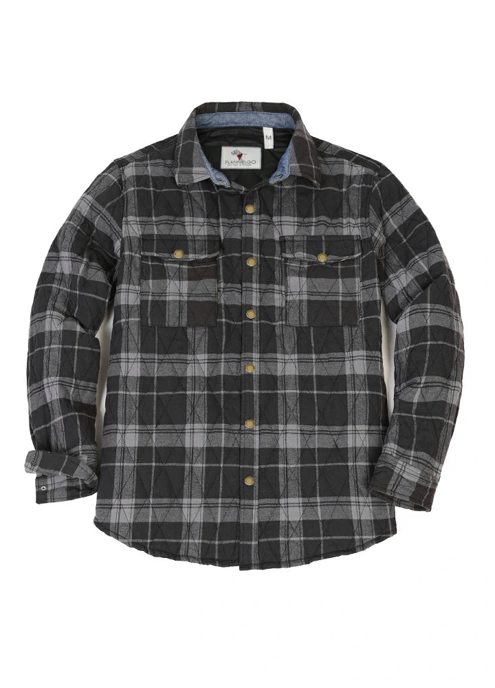 Big discounts – Shop now for amazing deals. Men's Quilt Lined Plaid Jacket,Snap Button Shacket Big discounts – Shop now for amazing deals. Men's Quilt Lined Plaid Jacket,Snap Button Shacket