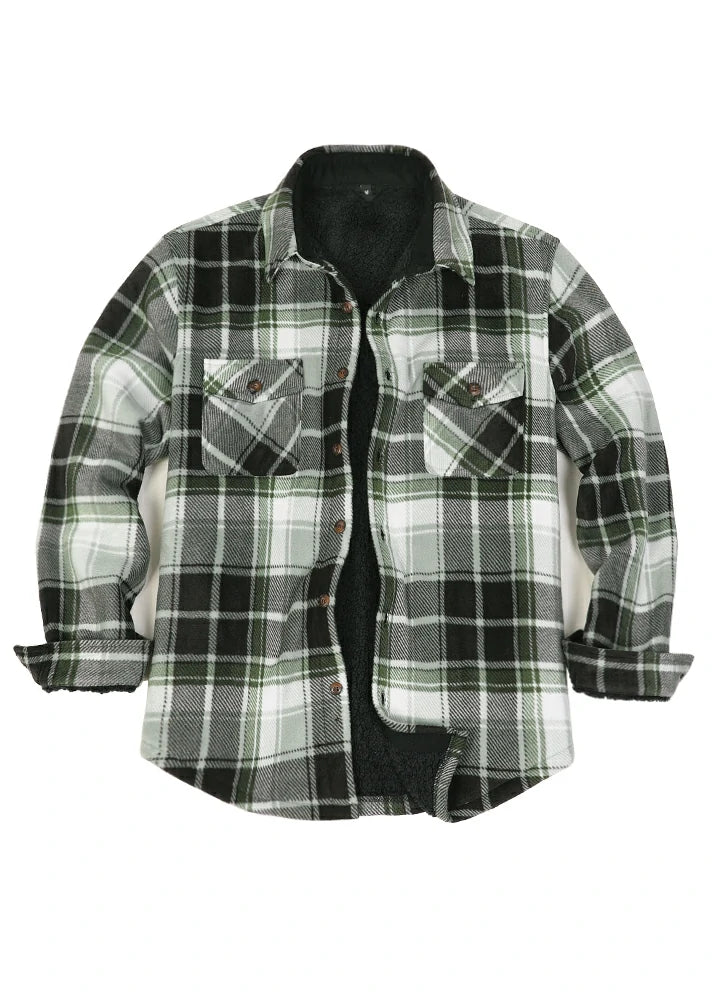 End-of-season sale – men’s clothing essentials up to 60% off! Men's Sherpa Fleece Lined Shacket,Button Down Plaid End-of-season sale – men’s clothing essentials up to 60% off! Men's Sherpa Fleece Lined Shacket,Button Down Plaid