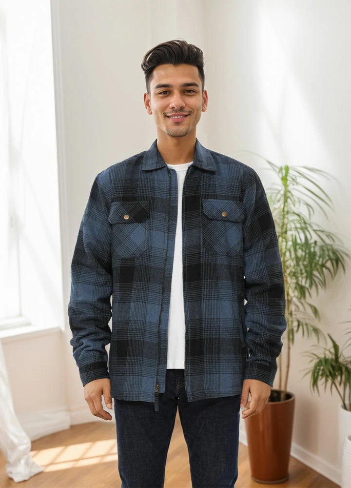 Get 20% off your first order of men’s fashion. Men's Warm Sherpa Fleece Lined Full Zip Up Plaid Flannel Shirt Jacket Get 20% off your first order of men’s fashion. Men's Warm Sherpa Fleece Lined Full Zip Up Plaid Flannel Shirt Jacket