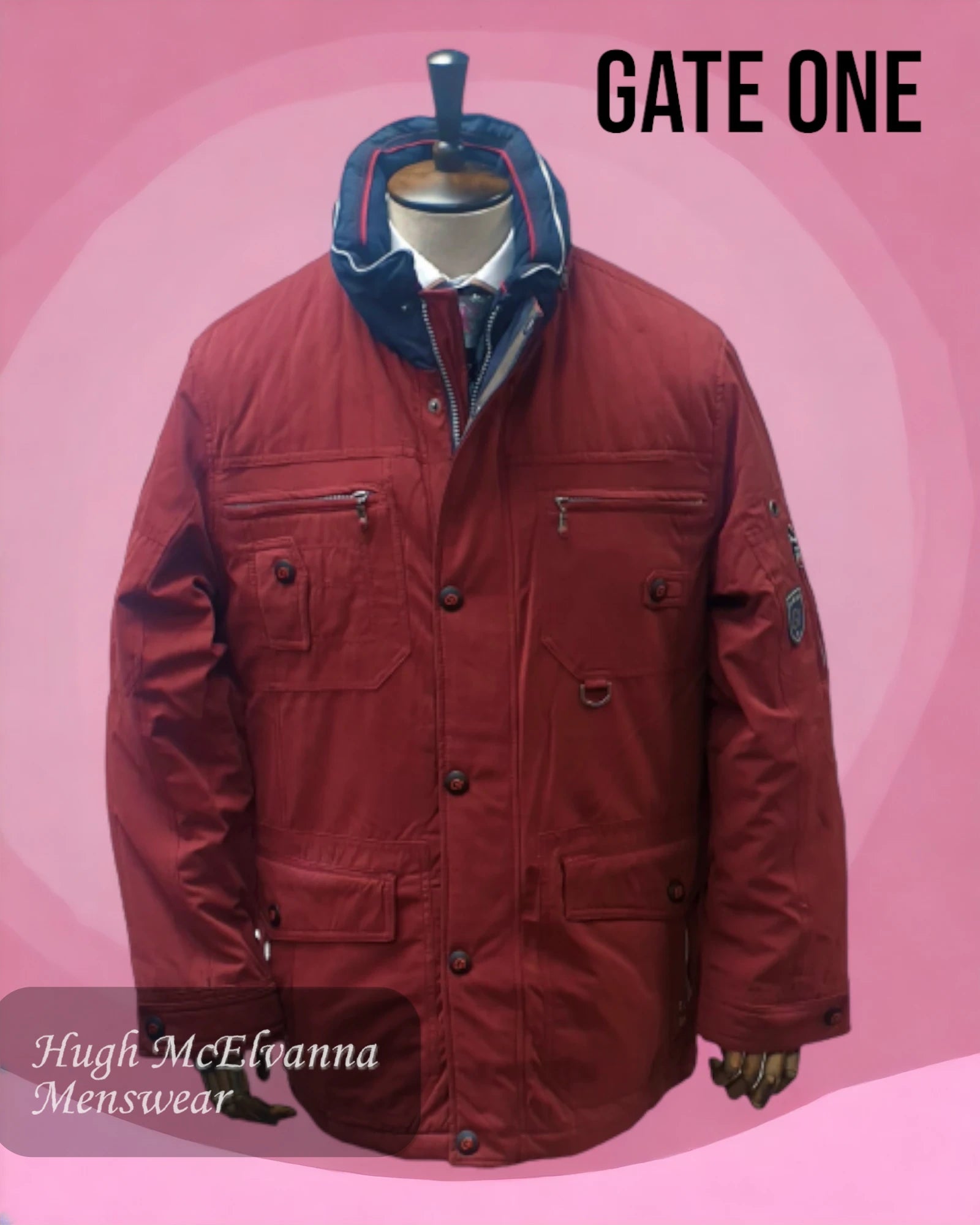 – Shop now and save big.  Gate One Wine Coat - 552/69
