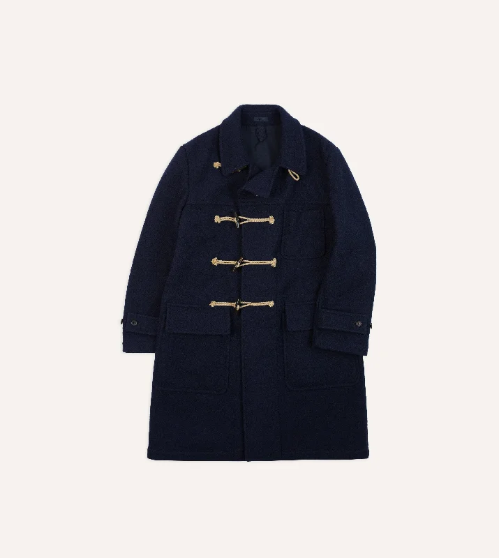 Huge deals on men’s clothing – Limited-time only!  Navy Wool Duffle Coat
