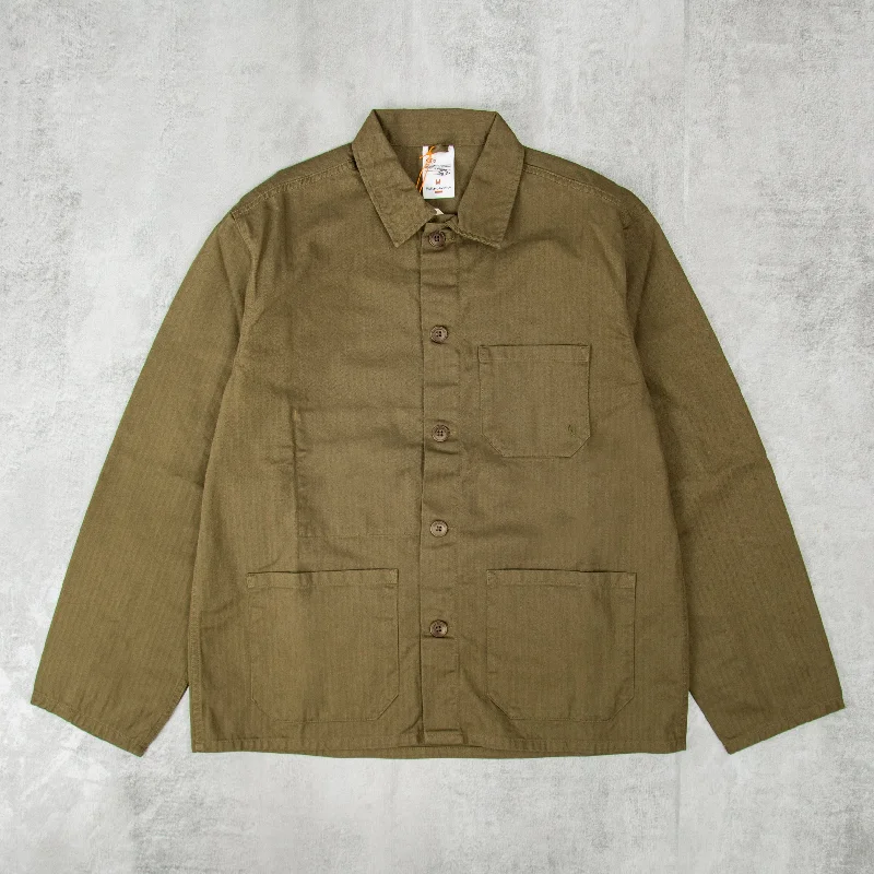 Massive discounts on all clothing items – Shop now for the best prices. Nudie Buddy Herringbone Chore Jacket - Olive Massive discounts on all clothing items – Shop now for the best prices. Nudie Buddy Herringbone Chore Jacket - Olive