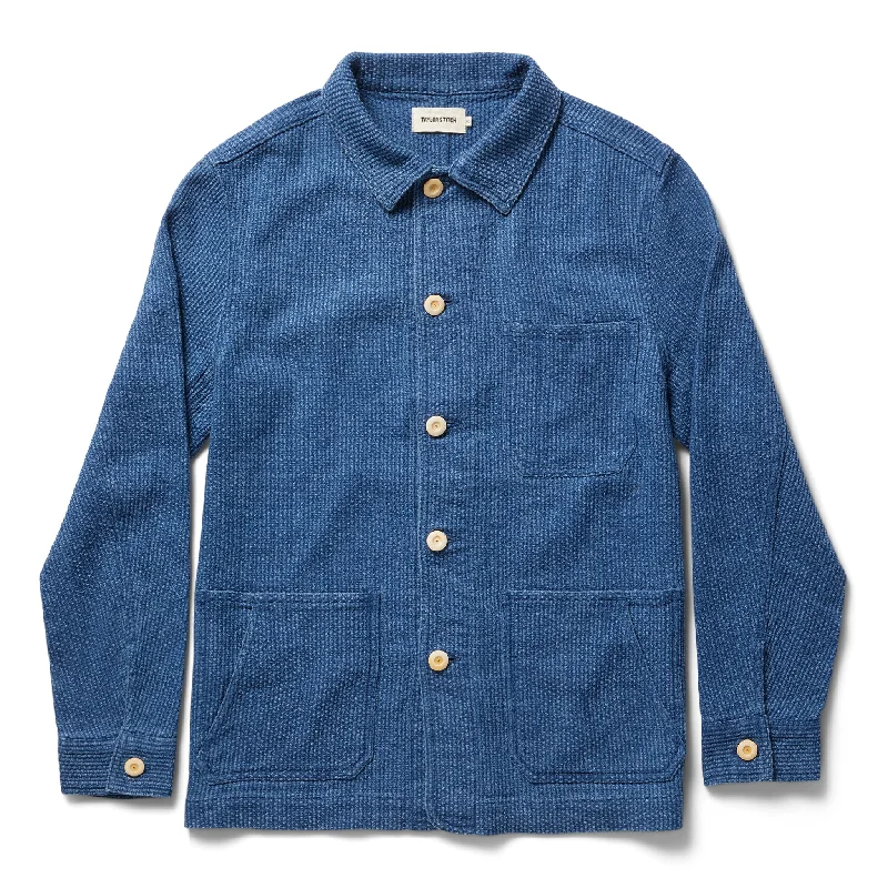 Get fresh fashion for less – Shop trendy clothing at discounted prices. The Ojai Jacket in Washed Indigo Sashiko Get fresh fashion for less – Shop trendy clothing at discounted prices. The Ojai Jacket in Washed Indigo Sashiko