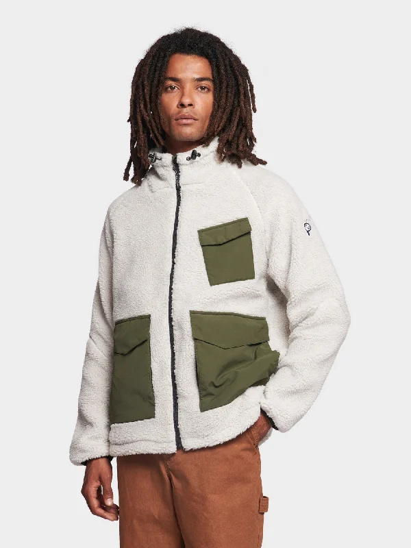 Shop affordable clothing for all occasions – P Bear Angled Pocket Borg Fleece Jacket in Silver Birch Shop affordable clothing for all occasions – P Bear Angled Pocket Borg Fleece Jacket in Silver Birch