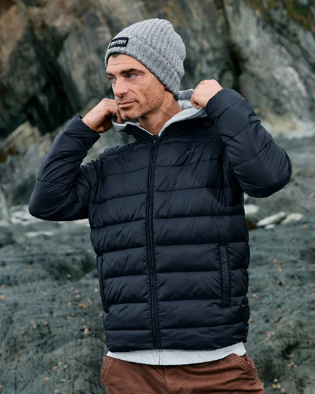 Shop the latest trends in men's clothing at unbeatable prices. Resin - Mens Recycled Padded Jacket - Black Shop the latest trends in men's clothing at unbeatable prices. Resin - Mens Recycled Padded Jacket - Black
