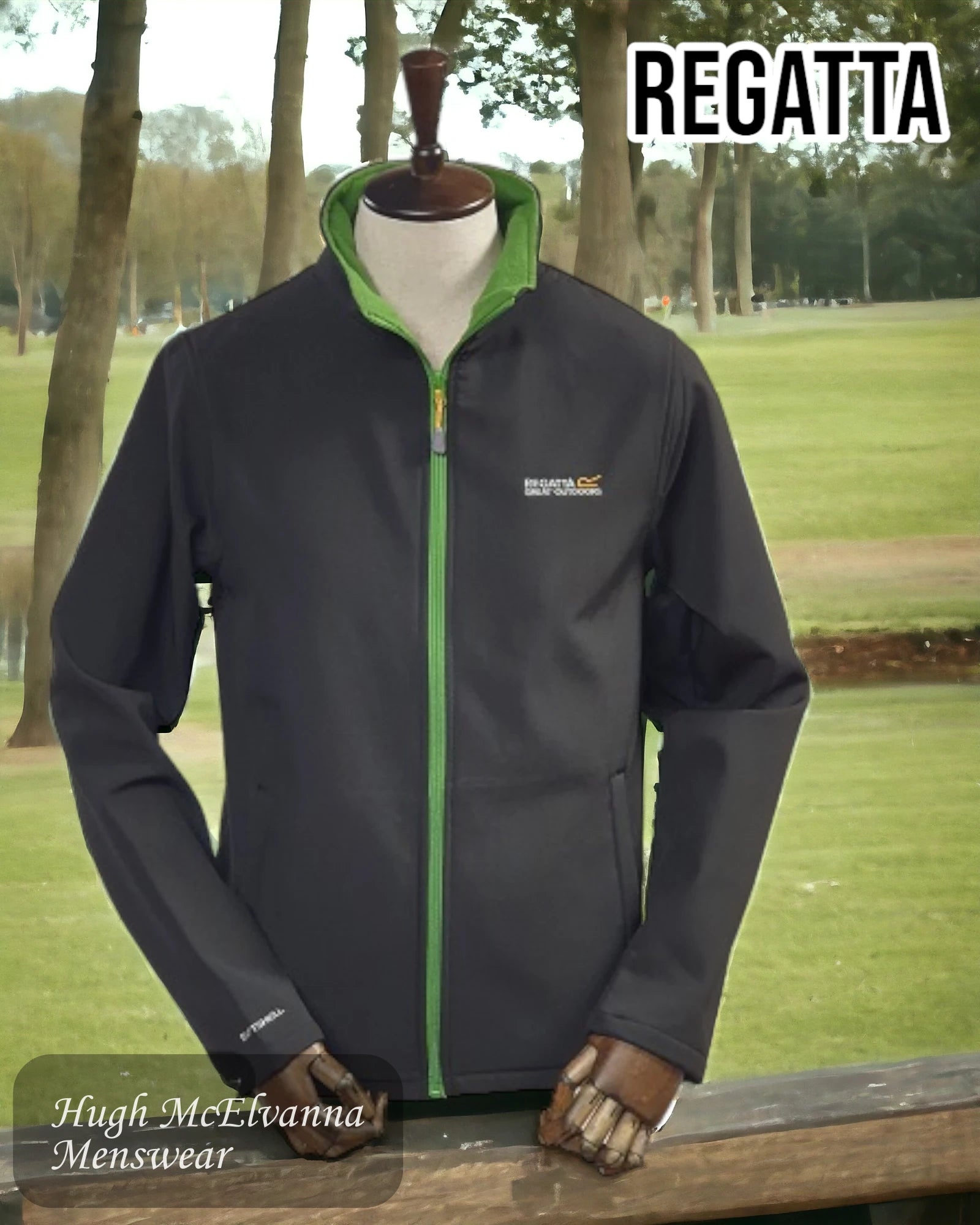 Exclusive online offer: Save 30% on all men's clothing. Softshell Fleece Jacket by Regatta Style RML107 CERA III Exclusive online offer: Save 30% on all men's clothing. Softshell Fleece Jacket by Regatta Style RML107 CERA III