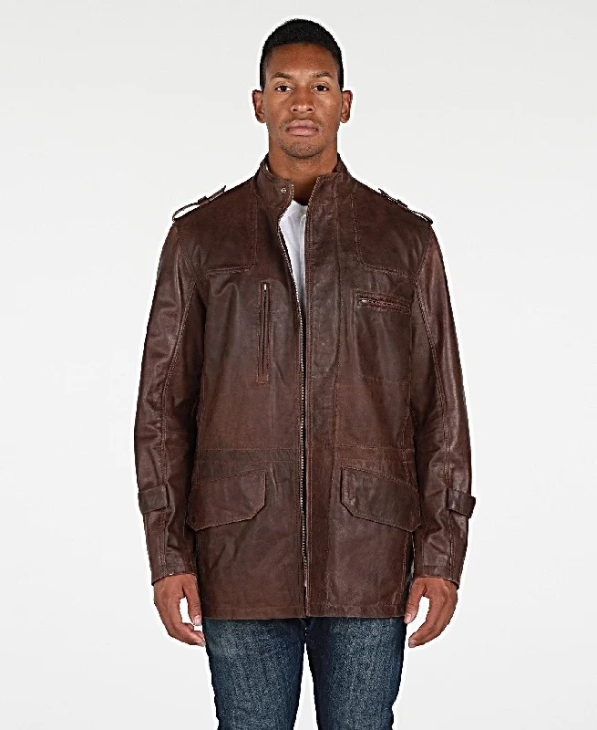 Top-rated clothing on sale – Shop now and get up to 80% off! Etna Mens 3/4 Length Vintage Leather Coat Antique Top-rated clothing on sale – Shop now and get up to 80% off! Etna Mens 3/4 Length Vintage Leather Coat Antique