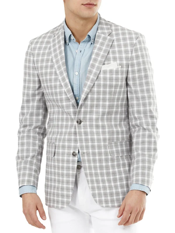 Get stylish outfits for every occasion – Shop now and save! Trevor Mens Plaid Flex Fit Two-Button Blazer Get stylish outfits for every occasion – Shop now and save! Trevor Mens Plaid Flex Fit Two-Button Blazer