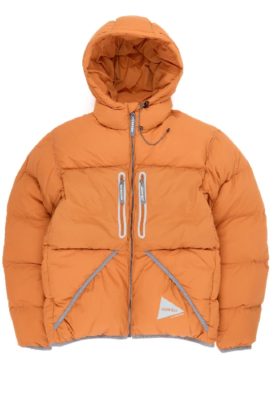 Find your perfect fit at the best prices – Clothing deals now on sale. Gramicci x And Wander Down Jacket - ORANGE Find your perfect fit at the best prices – Clothing deals now on sale. Gramicci x And Wander Down Jacket - ORANGE