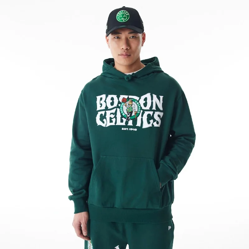 Last chance! Men’s clothing at unbeatable prices. Boston Celtics NBA Graphic Dark Green Oversized Pullover Hoodie Last chance! Men’s clothing at unbeatable prices. Boston Celtics NBA Graphic Dark Green Oversized Pullover Hoodie
