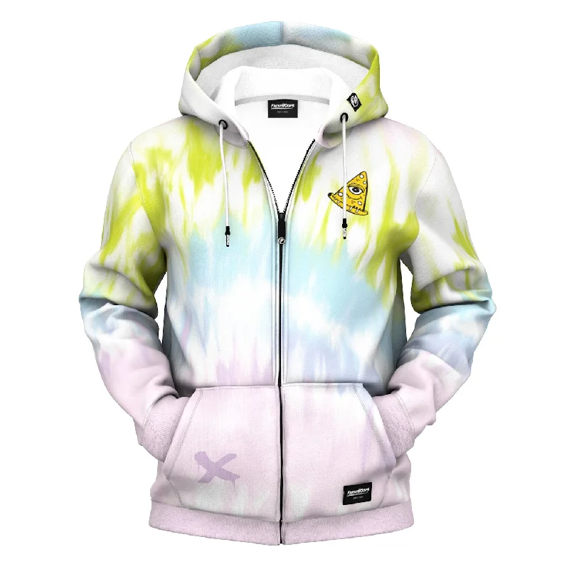 Huge savings on popular clothing styles –  ColorStrip Zip Up Hoodie
