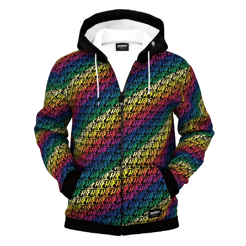 Shop the season’s best styles at discounted prices on men's clothing. FH Pride Zip Up Hoodie Shop the season’s best styles at discounted prices on men's clothing. FH Pride Zip Up Hoodie