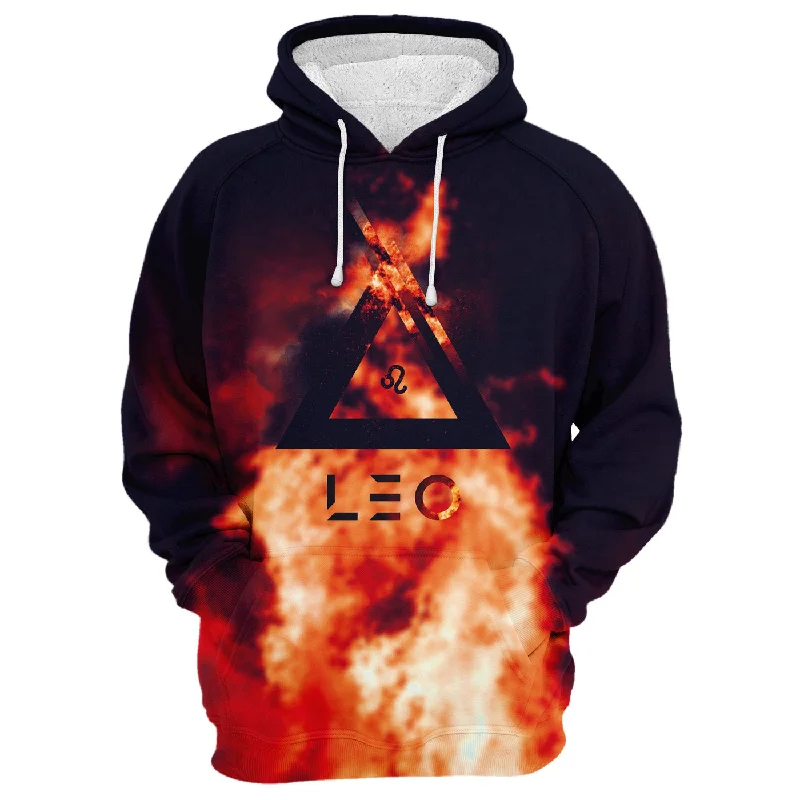 Get the latest trends in men’s clothing – huge savings inside.  Fiery Leo Hoodie