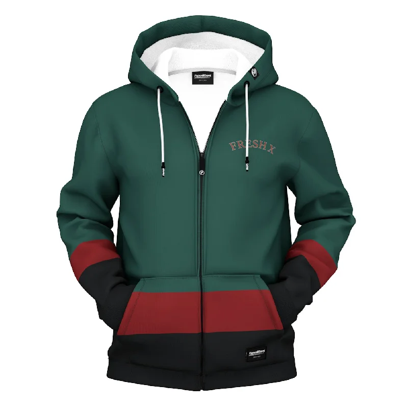 Shop stylish, comfortable men’s clothing at discounted prices. Fresh X Tricolor Zip Up Hoodie Shop stylish, comfortable men’s clothing at discounted prices. Fresh X Tricolor Zip Up Hoodie
