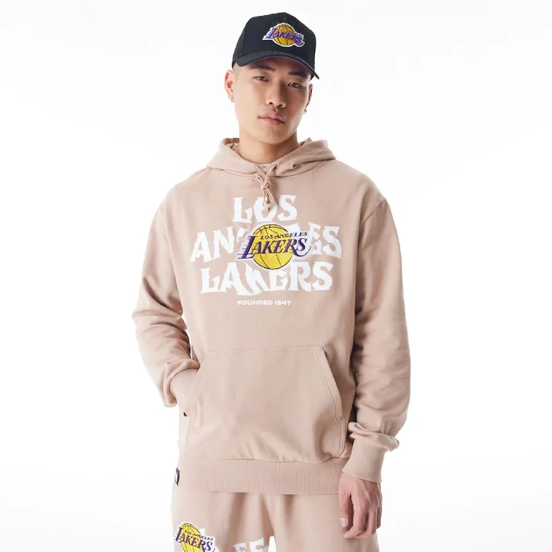 Hurry, the best deals on men’s fashion won’t last long! LA Lakers NBA Graphic Beige Oversized Pullover Hoodie Hurry, the best deals on men’s fashion won’t last long! LA Lakers NBA Graphic Beige Oversized Pullover Hoodie