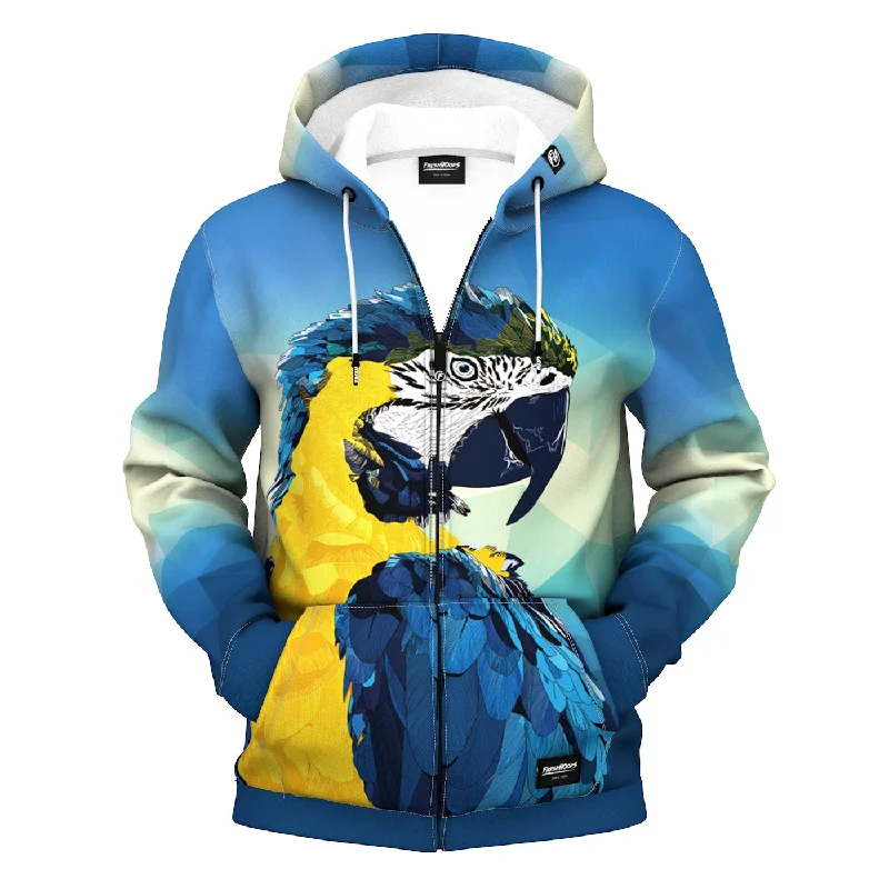 Flash sale alert! Shop fashion-forward clothing at discounted prices. Macaw Zip Up Hoodie Flash sale alert! Shop fashion-forward clothing at discounted prices. Macaw Zip Up Hoodie