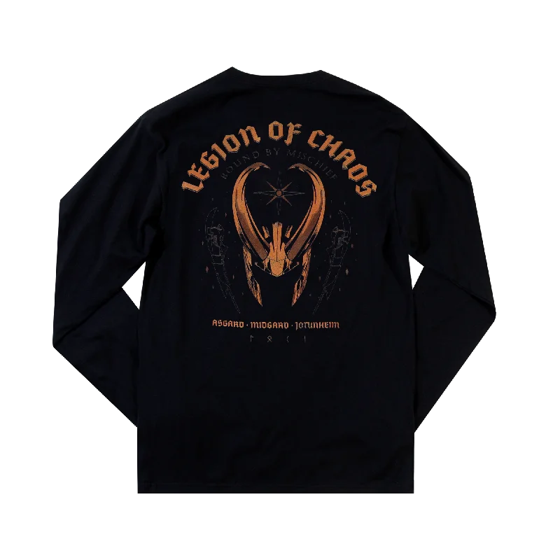 Shop our exclusive men’s fashion deals – limited time only! Loki Legion Of Chaos Ornate Helm Black Long Sleeve Shop our exclusive men’s fashion deals – limited time only! Loki Legion Of Chaos Ornate Helm Black Long Sleeve