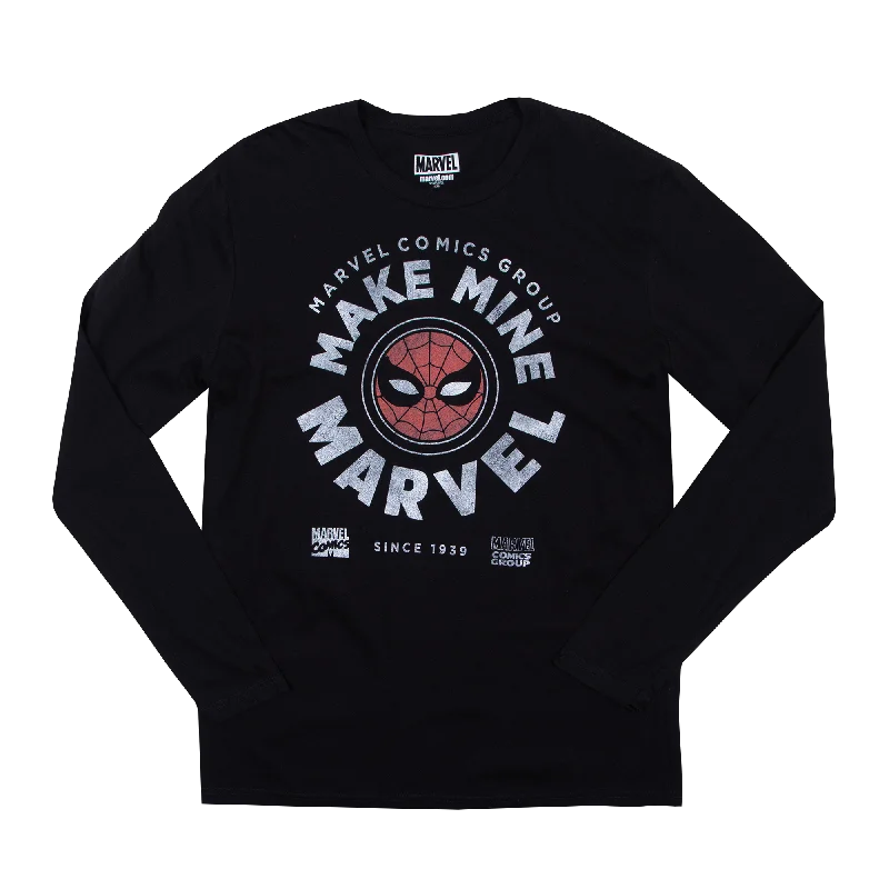 Don’t miss these deals – men’s fashion essentials for less. Marvel Comics Vintage Spidey Black Long Sleeve Don’t miss these deals – men’s fashion essentials for less. Marvel Comics Vintage Spidey Black Long Sleeve