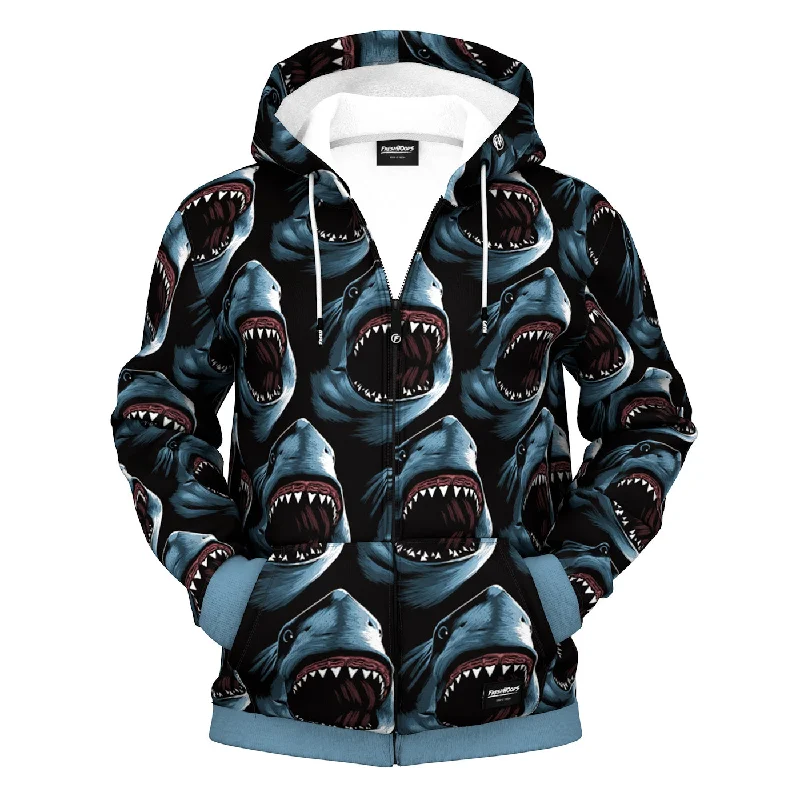 – Shop trendy clothing now.  Megalodons Zip Up Hoodie