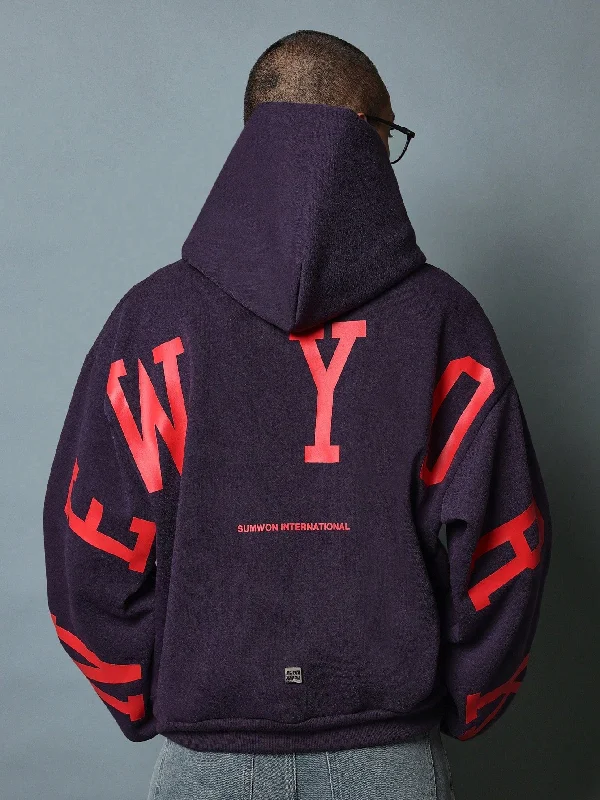 Save on men’s formal wear – perfect for your next event! Overhead Hoodie With Back New York Graphic Print Save on men’s formal wear – perfect for your next event! Overhead Hoodie With Back New York Graphic Print