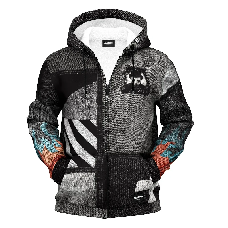 Shop trendy clothing for every season – Special promotion today. Patched Path Zip Up Hoodie Shop trendy clothing for every season – Special promotion today. Patched Path Zip Up Hoodie