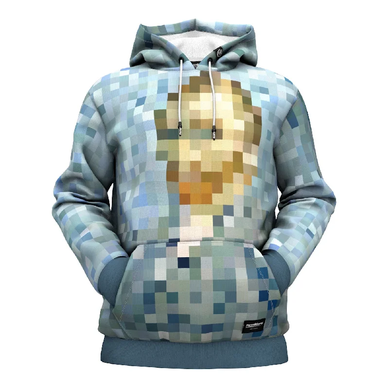 Don’t miss out – huge discounts on men’s trendy styles.  Pixelated Artist Hoodie