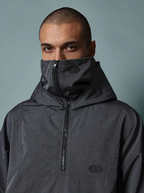 Shop the best clothing brands at amazing prices – Regular Fit Nylon Half Zip Mask Hoodie With Graphic Print Shop the best clothing brands at amazing prices – Regular Fit Nylon Half Zip Mask Hoodie With Graphic Print