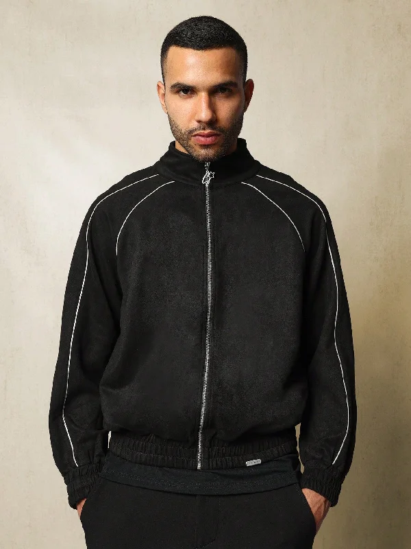 Shop affordable clothing for men – Up to 60% off! Regular Fit Zip-Up Funnel Neck Sweatshirt With Piping Shop affordable clothing for men – Up to 60% off! Regular Fit Zip-Up Funnel Neck Sweatshirt With Piping