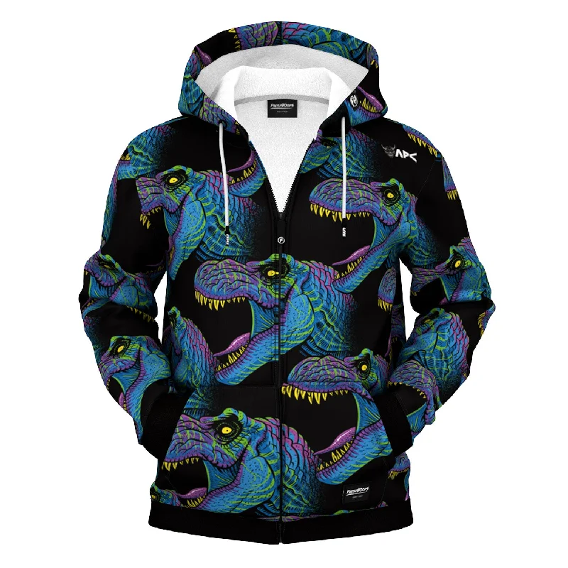 Save on stylish, high-quality clothing for every occasion – Rex Pattern Zip Up Hoodie Save on stylish, high-quality clothing for every occasion – Rex Pattern Zip Up Hoodie