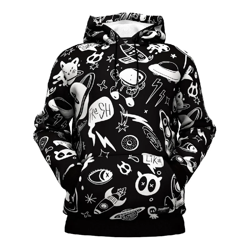 Shop now for fresh styles at discounted prices.  Space Doodles Hoodie