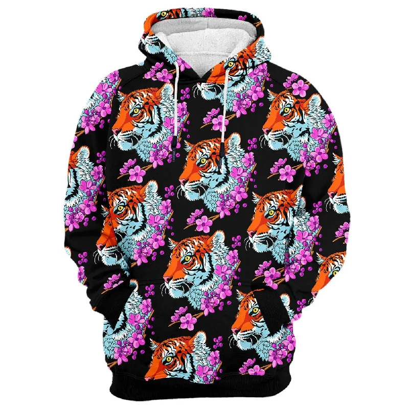 Get stylish outfits for every occasion – Shop now and save!  Tiger Sakura Hoodie